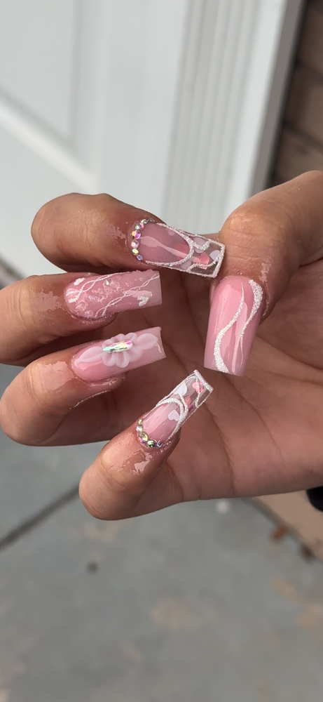 Medium/Long Acrylic Nails