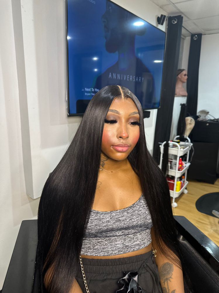 Closure Wig Install at YannaPrettyHair in Lathrup Village, MI