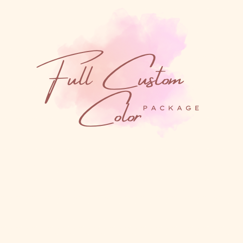 Full Custom Color And Trim Package