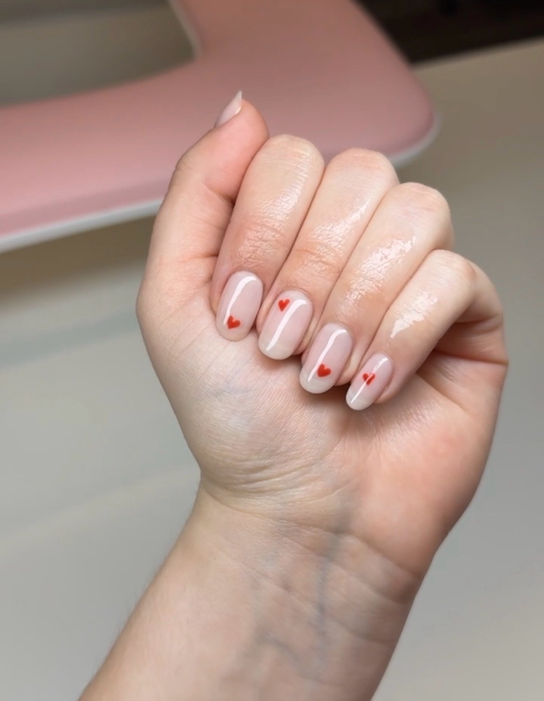 Gel Polish Removal and Manicure at Nails by Hana in Salamanca, NY