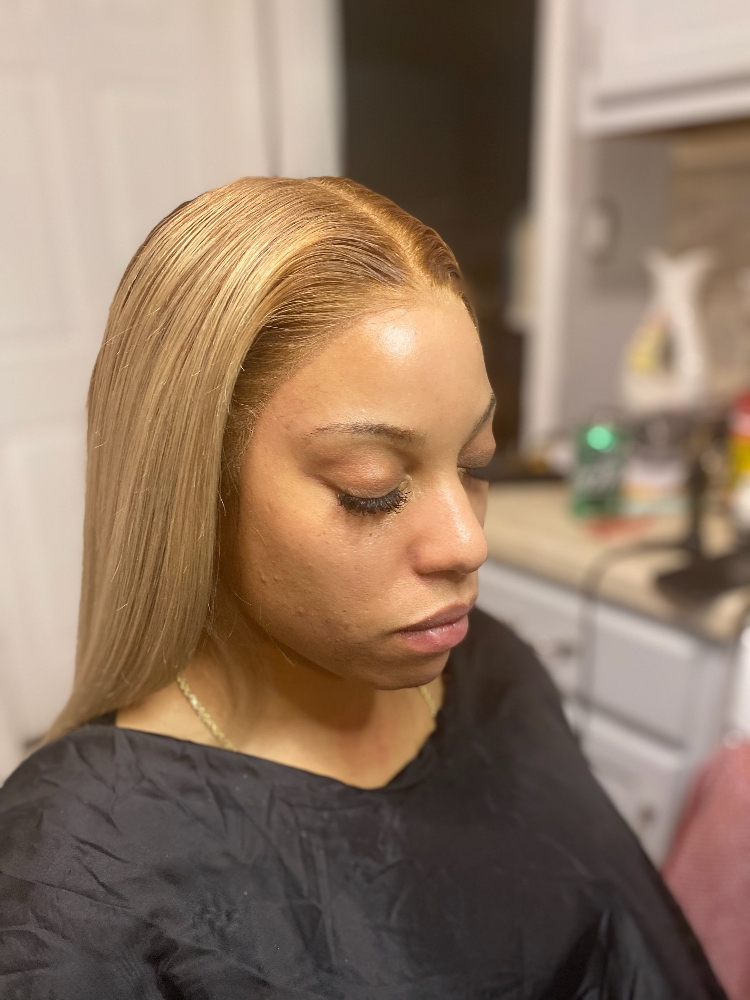 A Wig Installment With Style