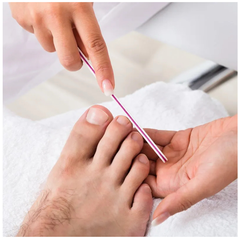 Men’s Pedicure at Nails by Limarie in Woodward, OK