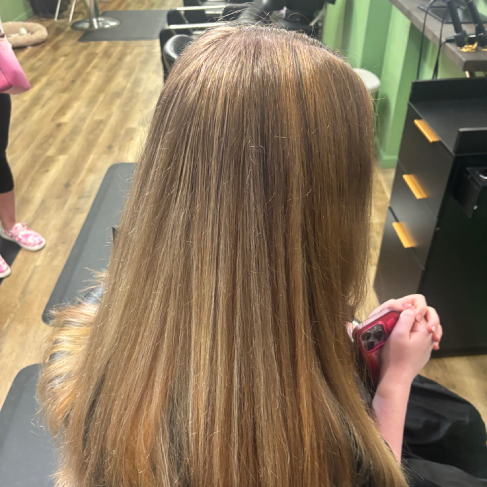 wash & style at Gardner Hair Collective in Toledo, OH