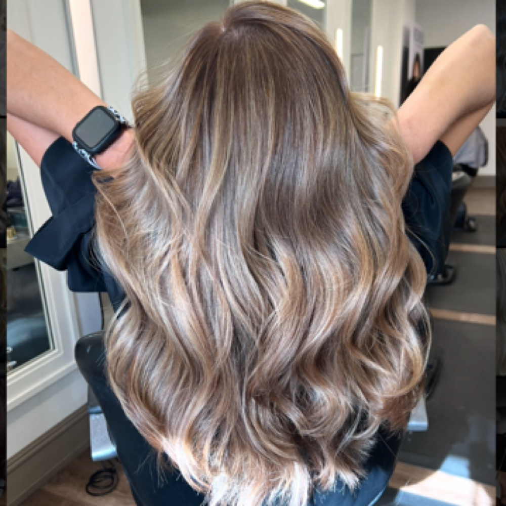 Double Process Balayage at Andrea Signature Hair in Alpharetta, GA