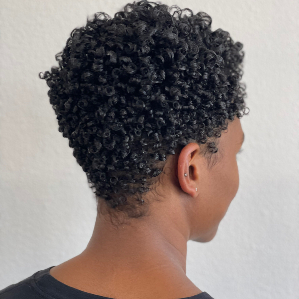 Short Textured Hair Experience at Lyles.Styles LLC in Houston, TX