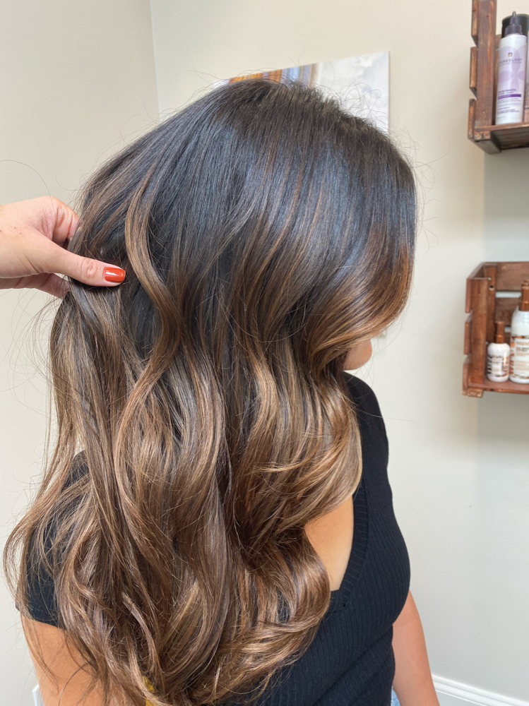 Gloss/Toner And Blowout