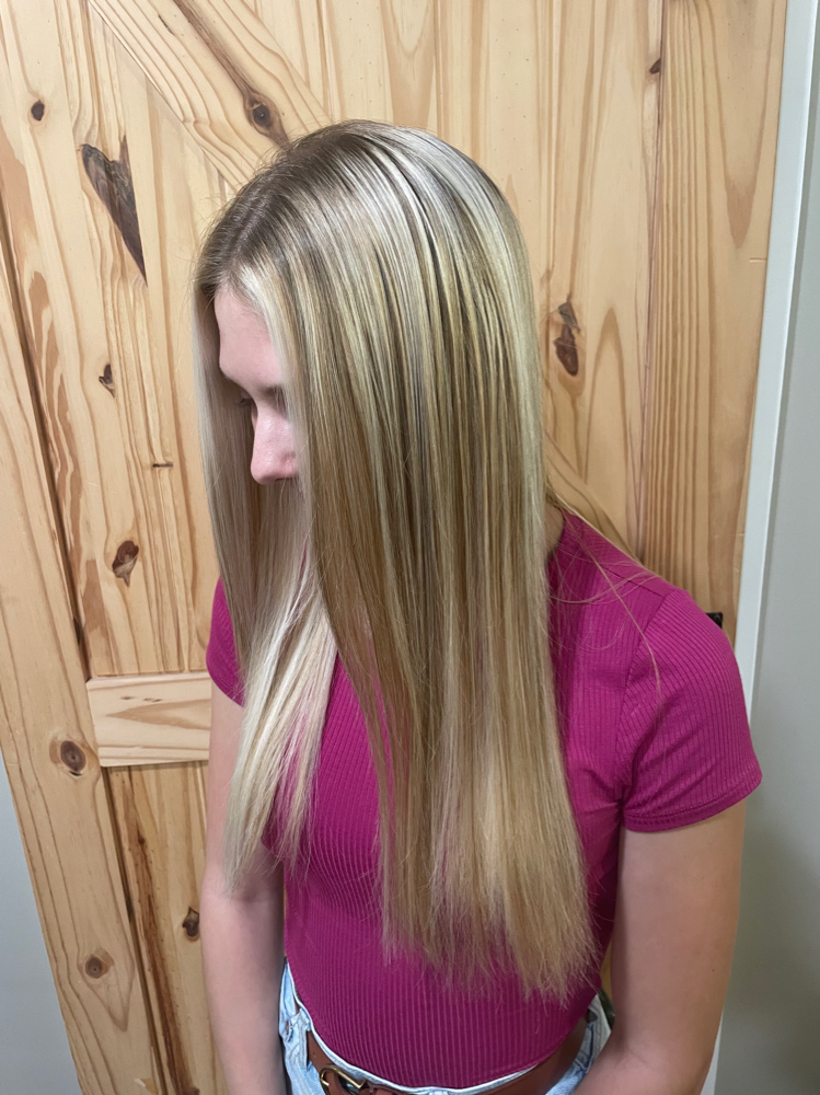 Partial Highlight at One Stop Beauty Shop in Cranston, RI