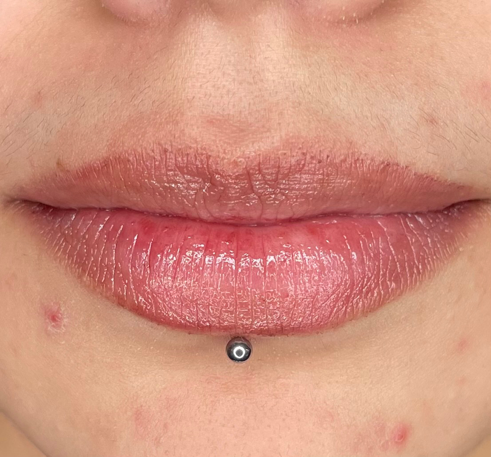 Lip Labret Piercing