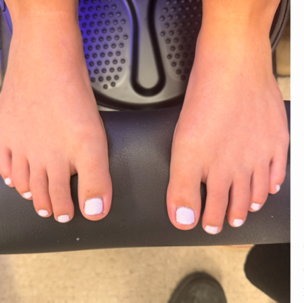 Pedicure at Barefoot Beauty Hair Salon in Monticello, KY