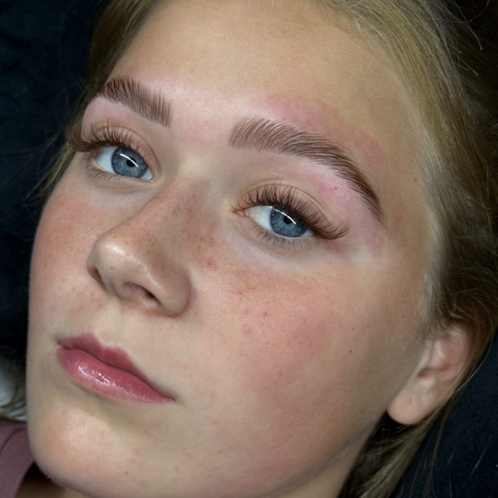 Hybrid Extension & Brow Lami Combo at Kouture Esthetics in Princeton, WV