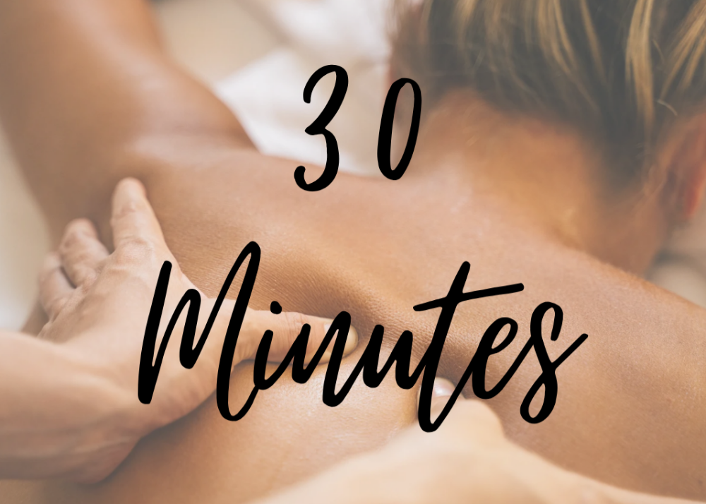 30 Minute Customized Massage