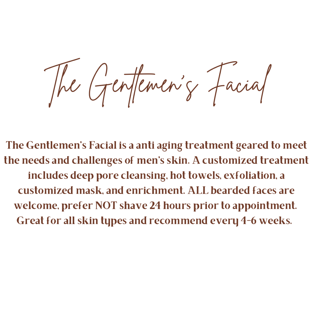 Gentlemen’s Facial