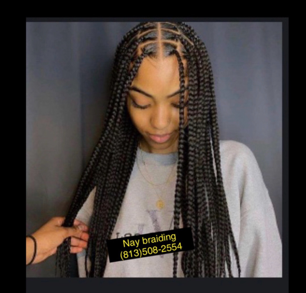 Large Knotless at NAY HAIR BRAIDING in Springhill, FL