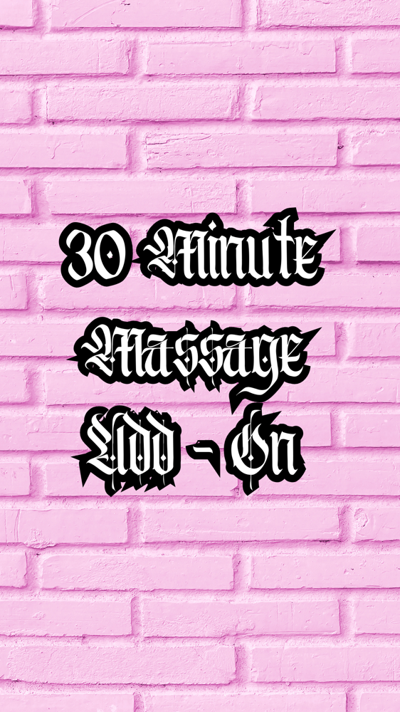 Extra 30 Min. Face & Neck Massage