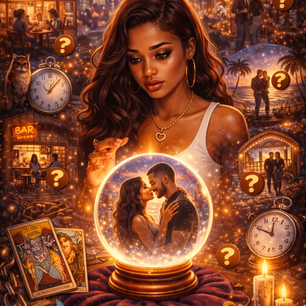 When & Where I Meet My Person at Munchkin Tarot & Oracle in Greensboro, NC