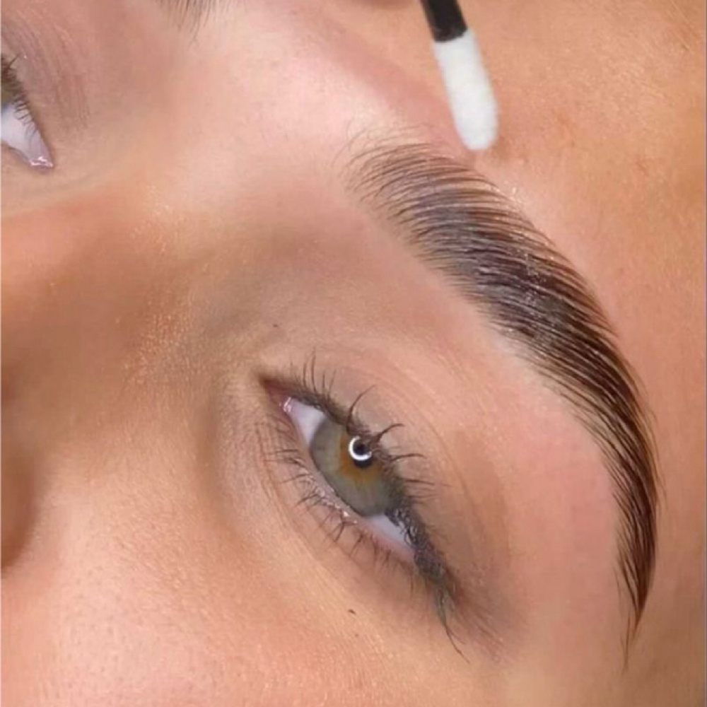 Brow Lamination at Gina’s Hair Room in Haltom City, TX