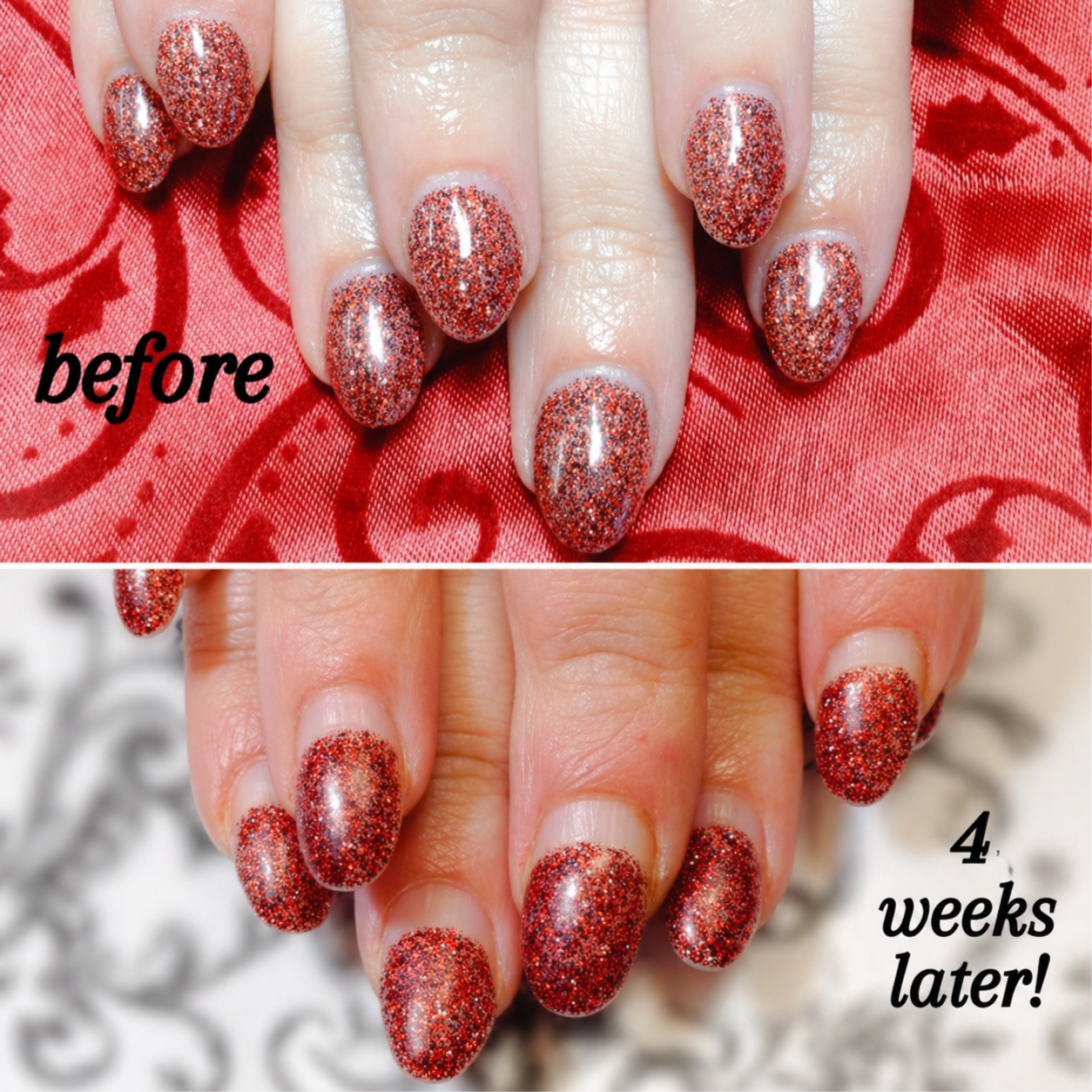 Color Acrylic Rebalance at Refined Nails with Caroline in Lakeport, CA