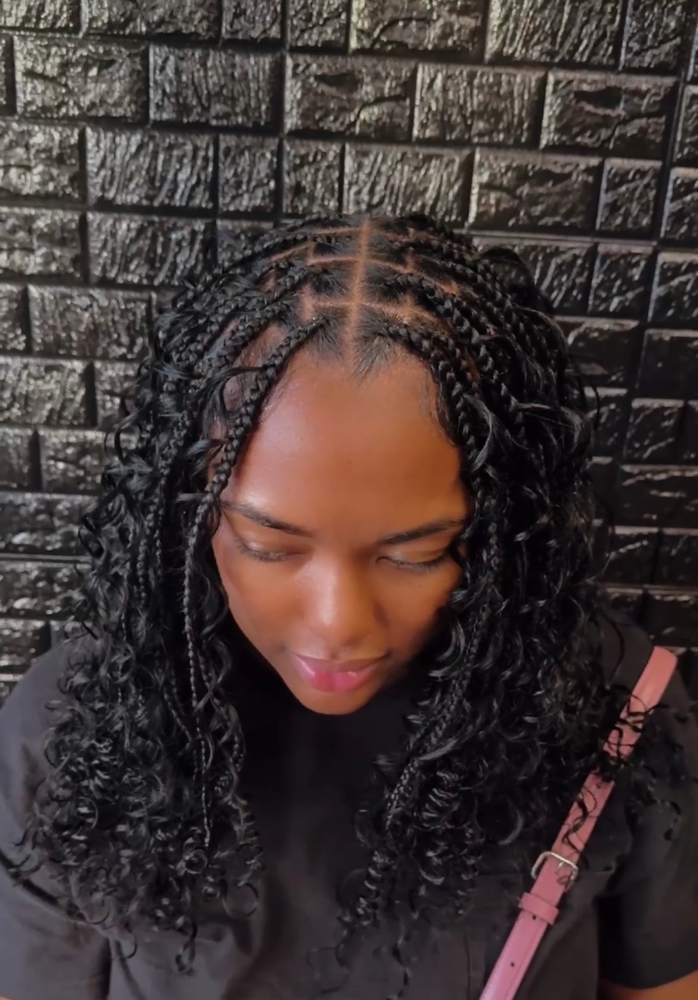 Boho Bob Knotless Braids at Stay Slayed by Ms.Karry in Monroe, NC