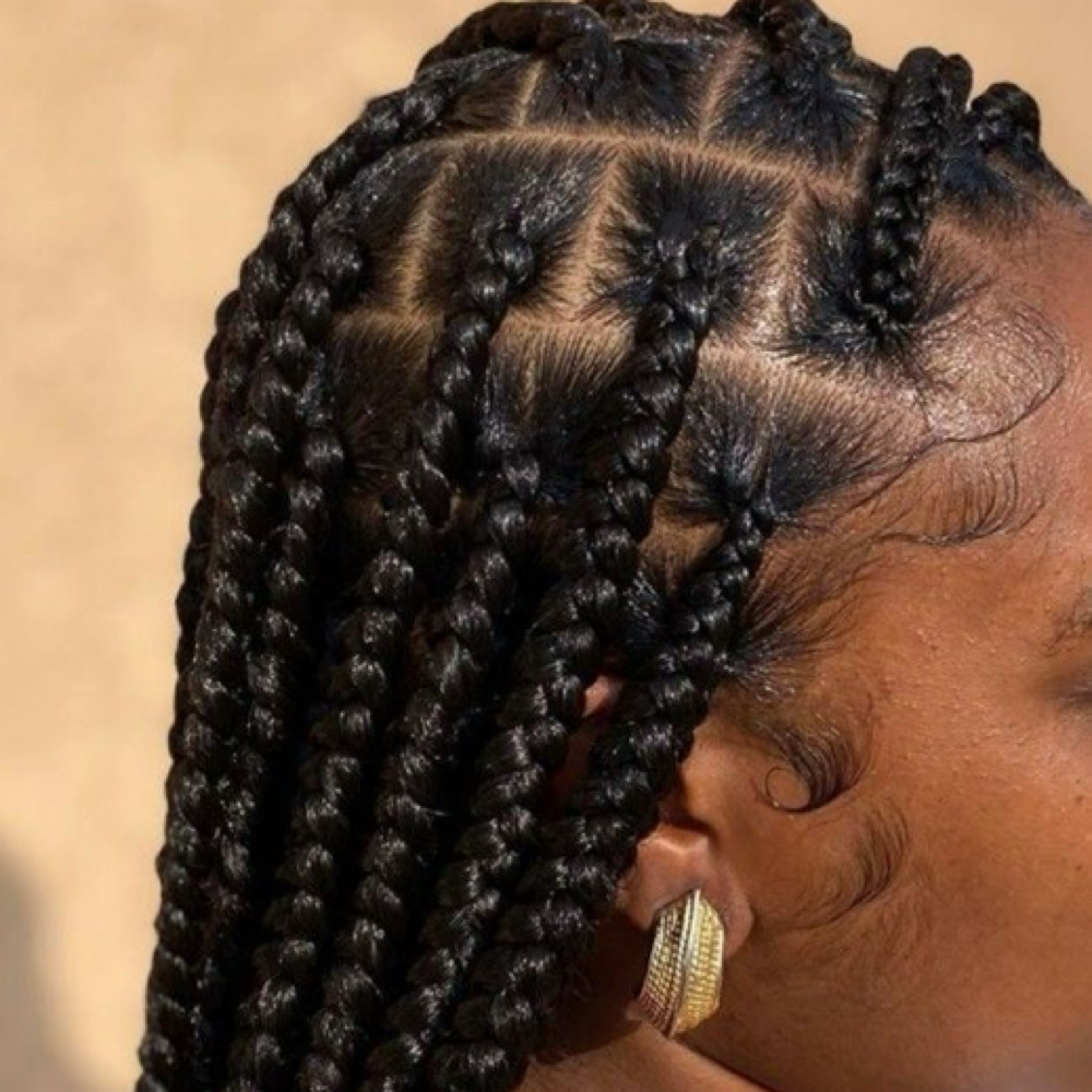 Knotless Large waist