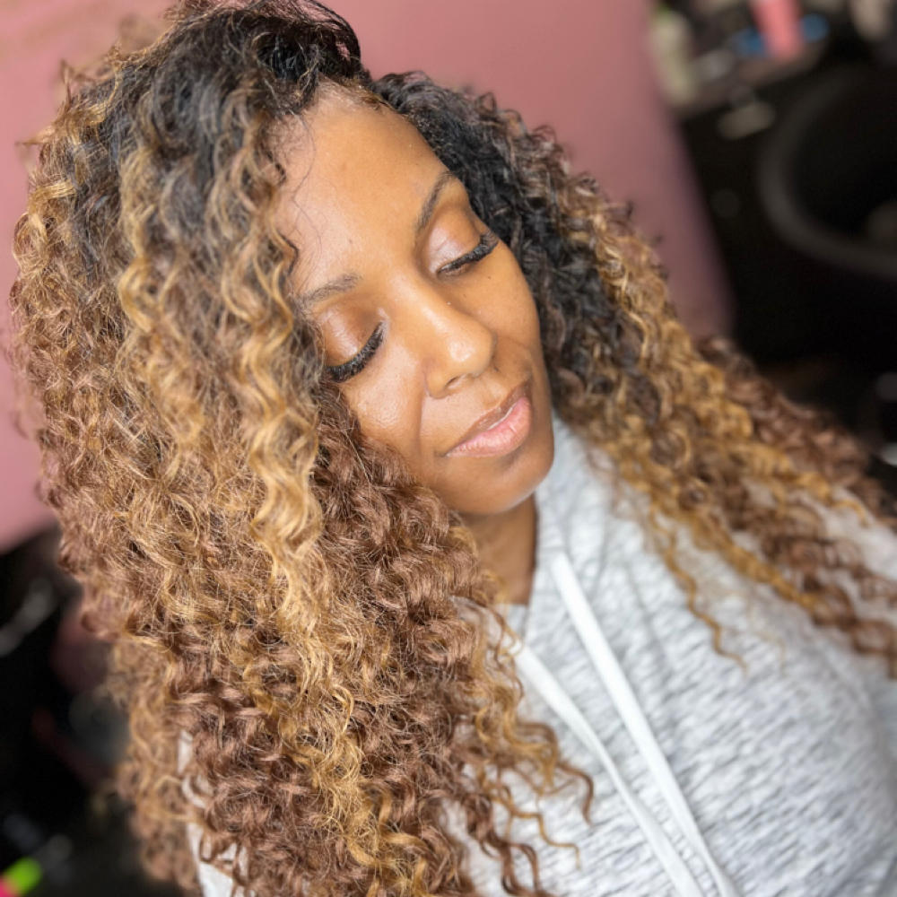 Curly Crochet Install (Hair Not Included) at Livloveplaits in Pembroke Pines, FL