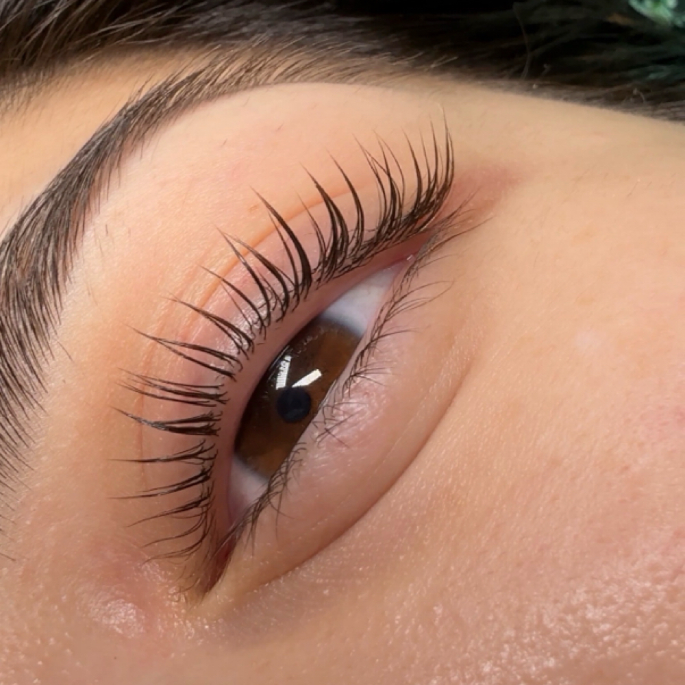 MODEL- Korean Lash Lift at Legacy Lash Studio in Hanford, CA