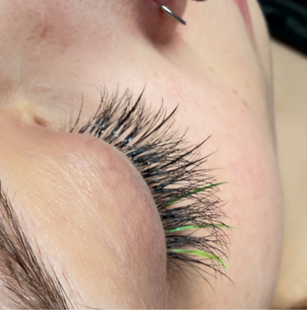 Lash Extension Accents at Earth & Aura Esthetics LLC in Oakland, MD