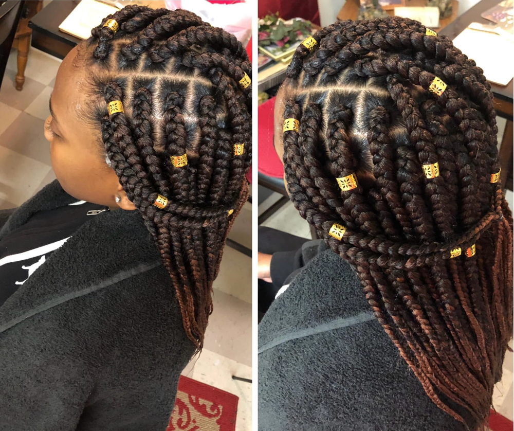 Medium Box/Triangle Braids