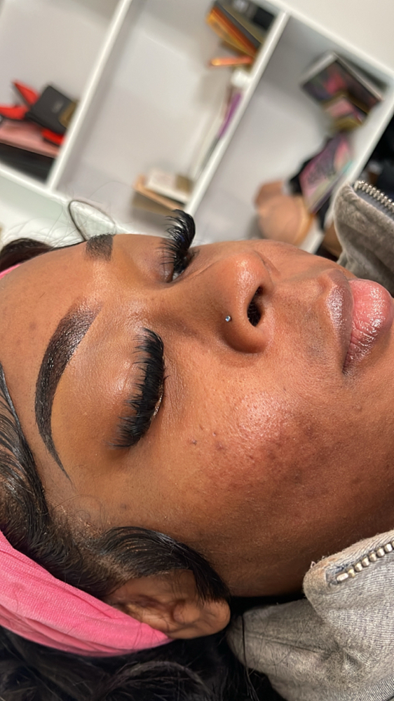 Ombre Brow Tint W/ Mink Strips at ThePinkPrint Beauty Bar in Memphis, TN