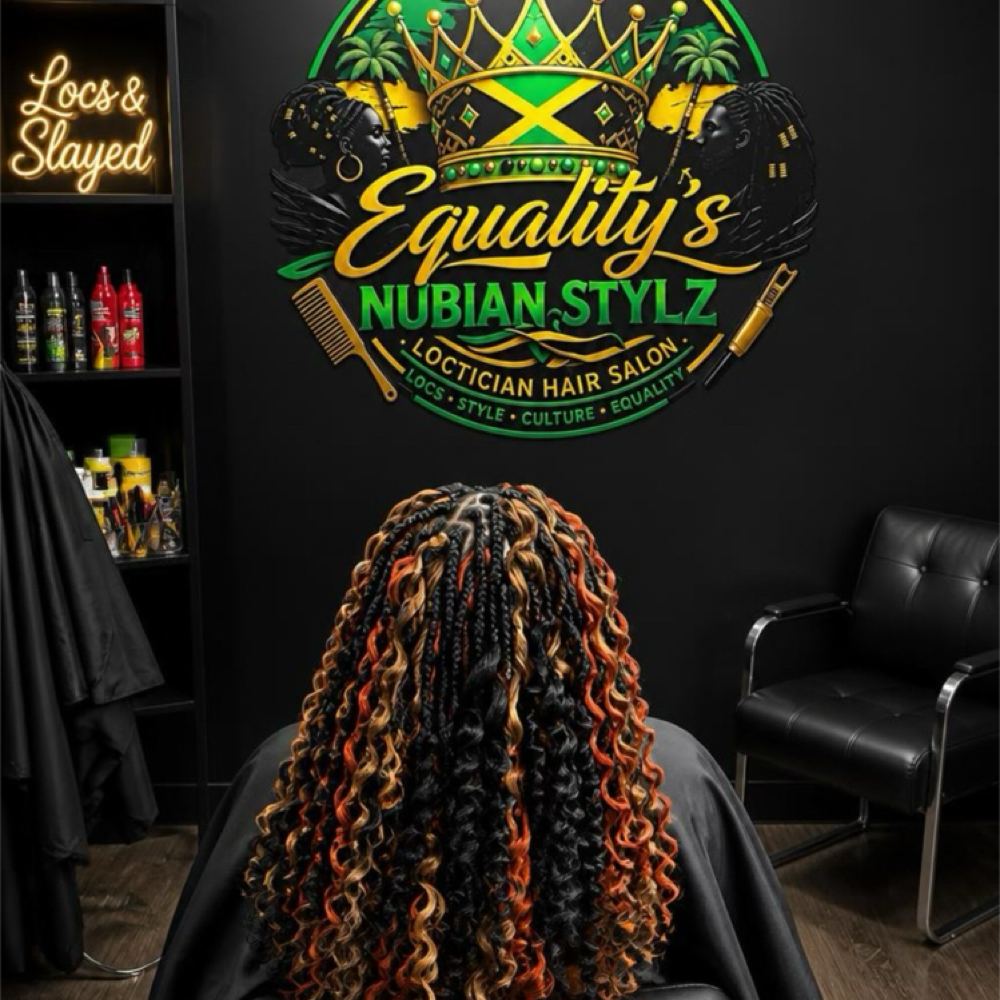 Box N Boho Braids at Equality’s Nubian Stiylz in Hampton, VA