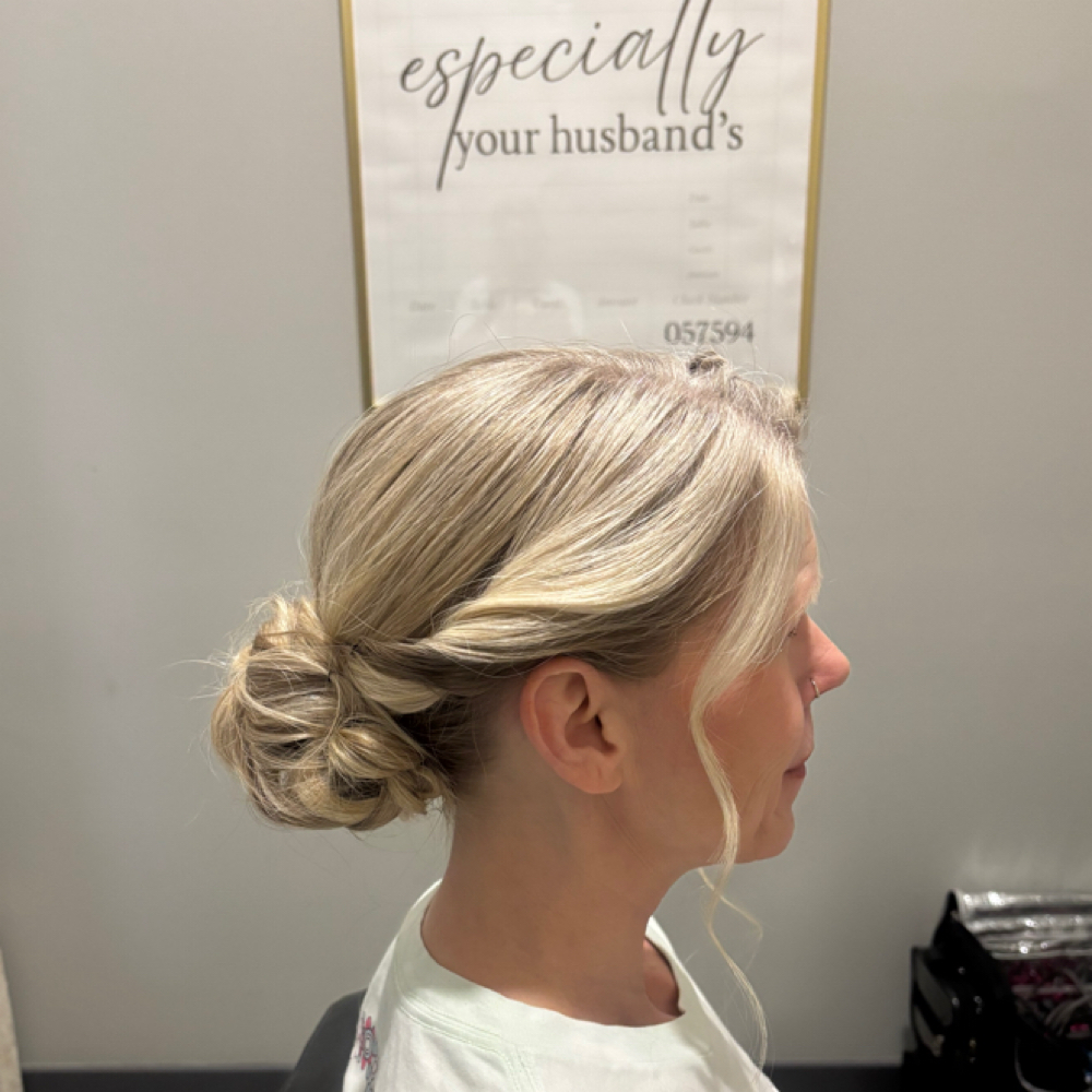 Updo at Brianna Dorsett in Bedford, IN