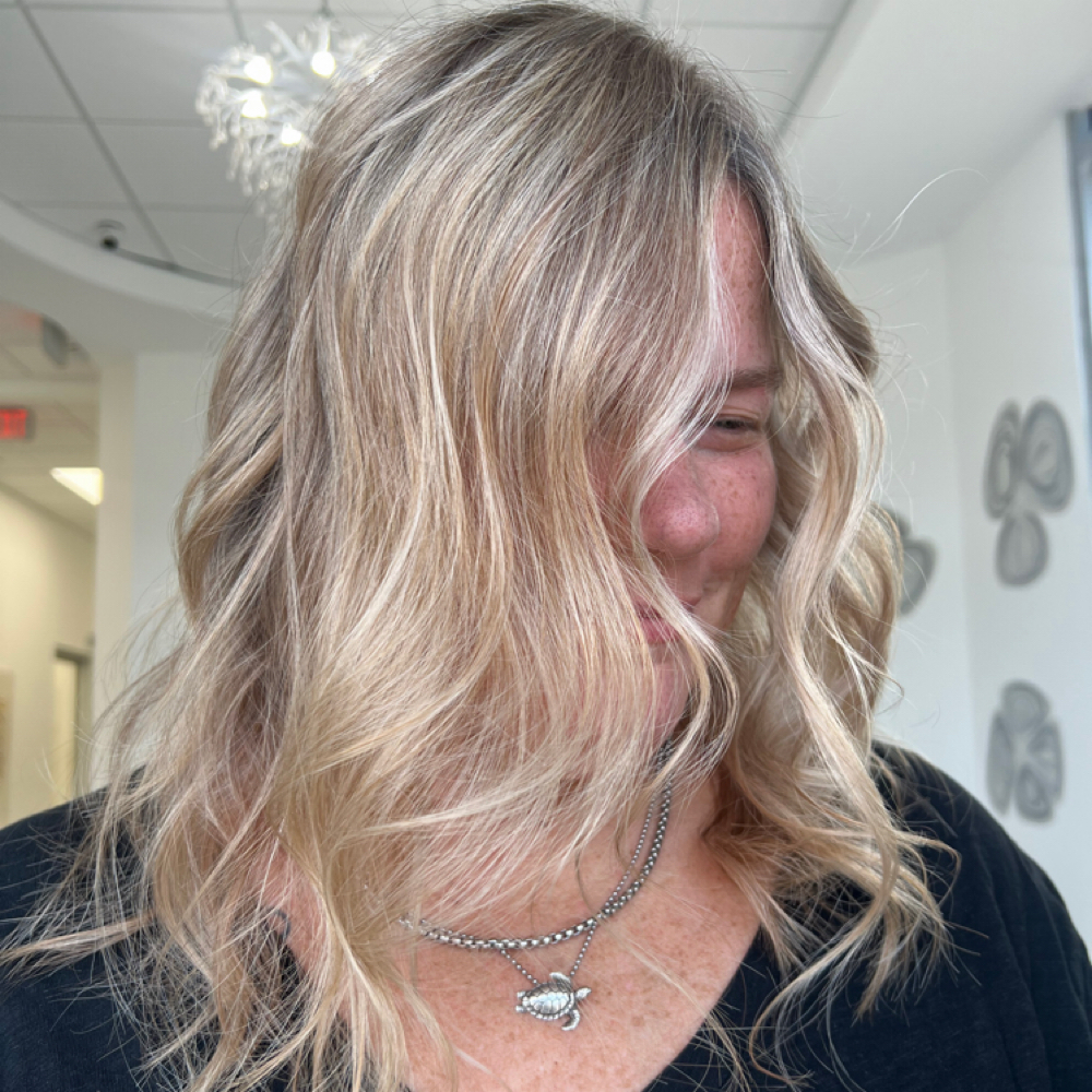 Blonding at Layers of Beauty Co in Jensen Beach, FL