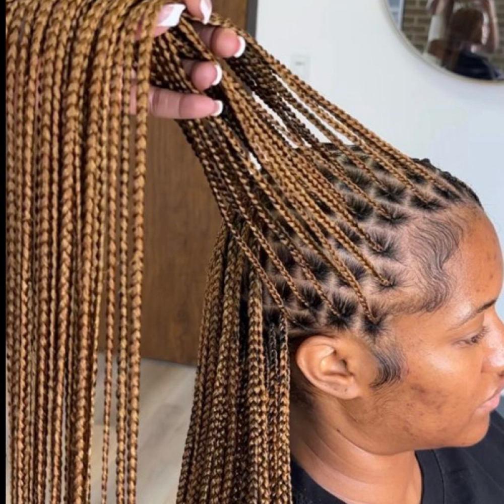 Small Knotless Braids at Tachadam in Cypress, TX