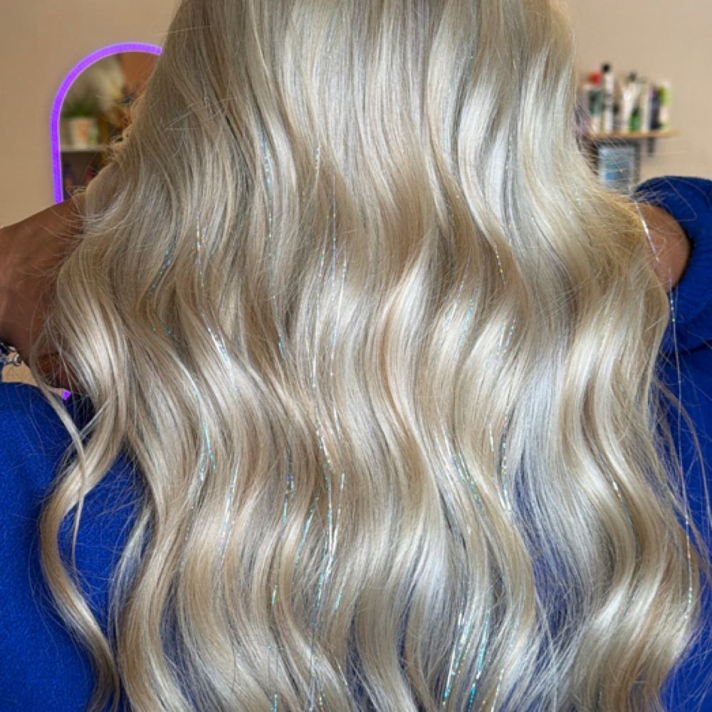 Tinsel at Hair by Alyssa Mussehl in Orchard Park, NY