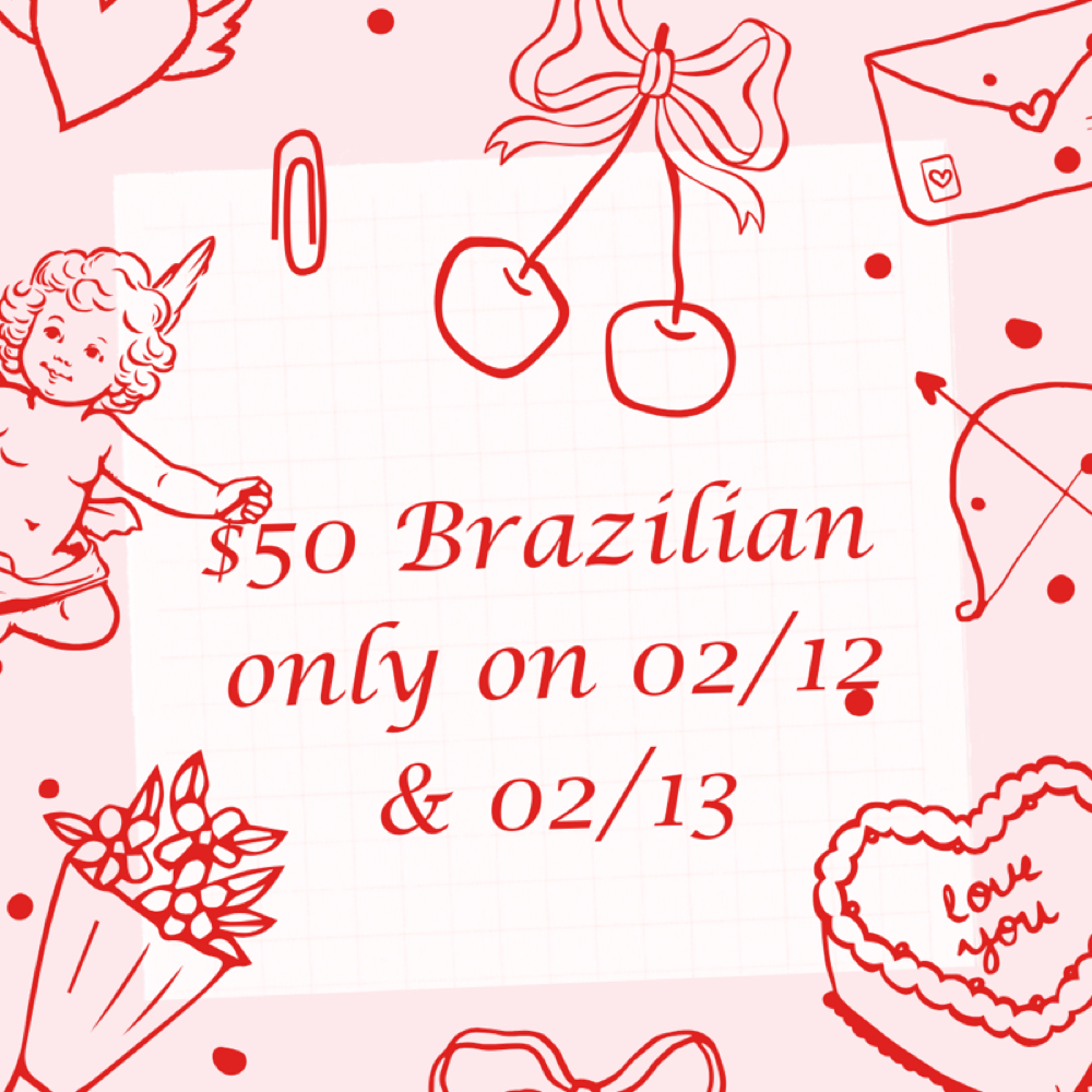 $50 valentine Brazilian
