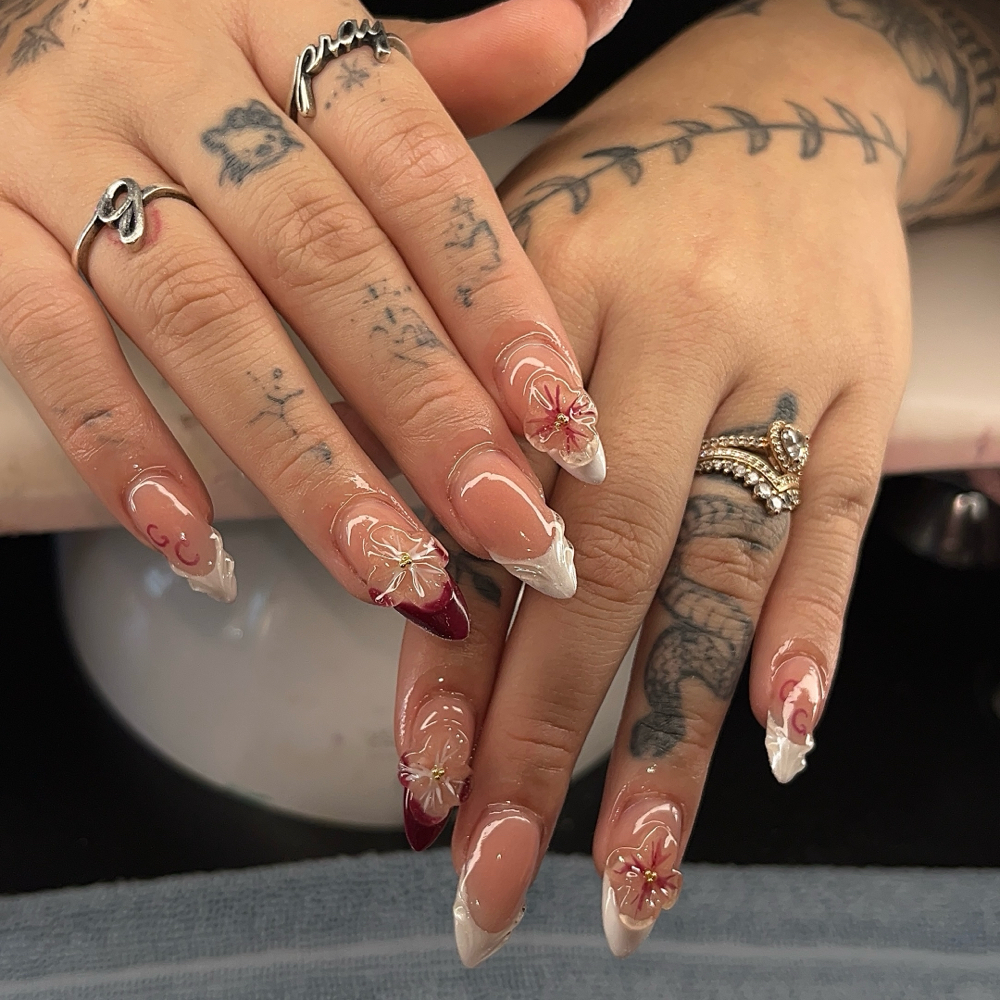 Medium Full Set at NailsbyJaida in Plainview, TX
