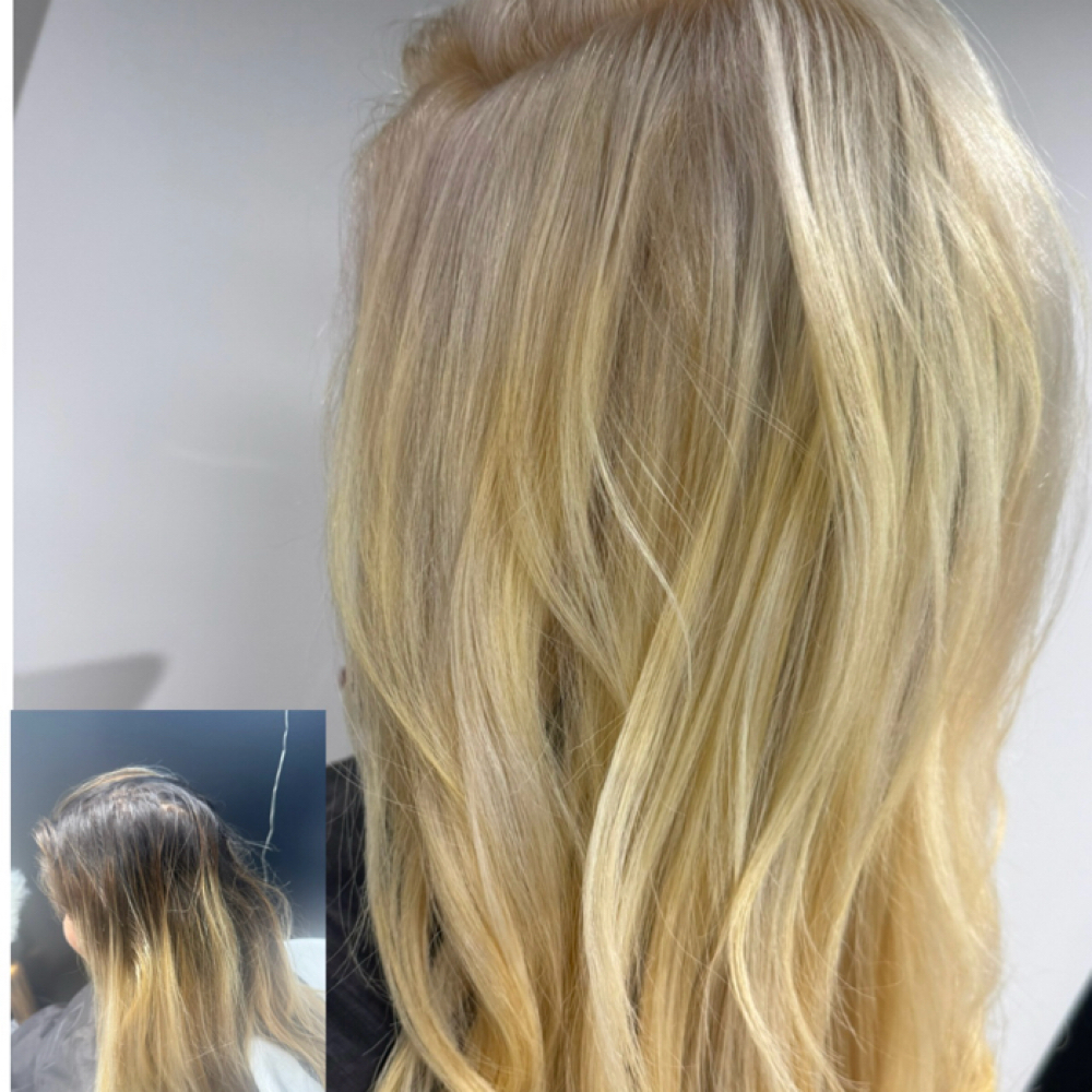 Global Lighting From Dark To Light at Mildred’s Hair Studio in Concord, CA