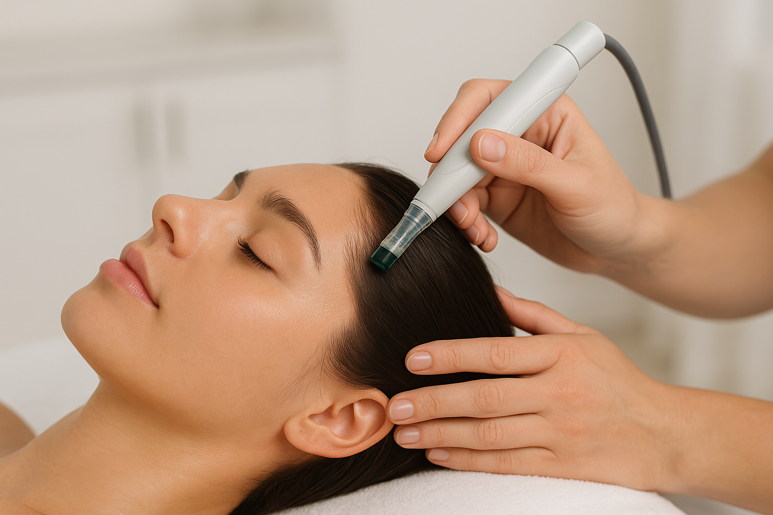 Keravive Scalp Hydrafacial