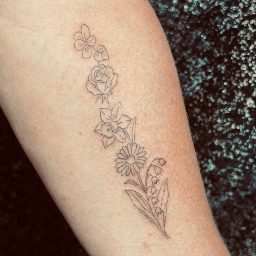 Tiny Tattoo at Sharpe Brows in Quincy, IL