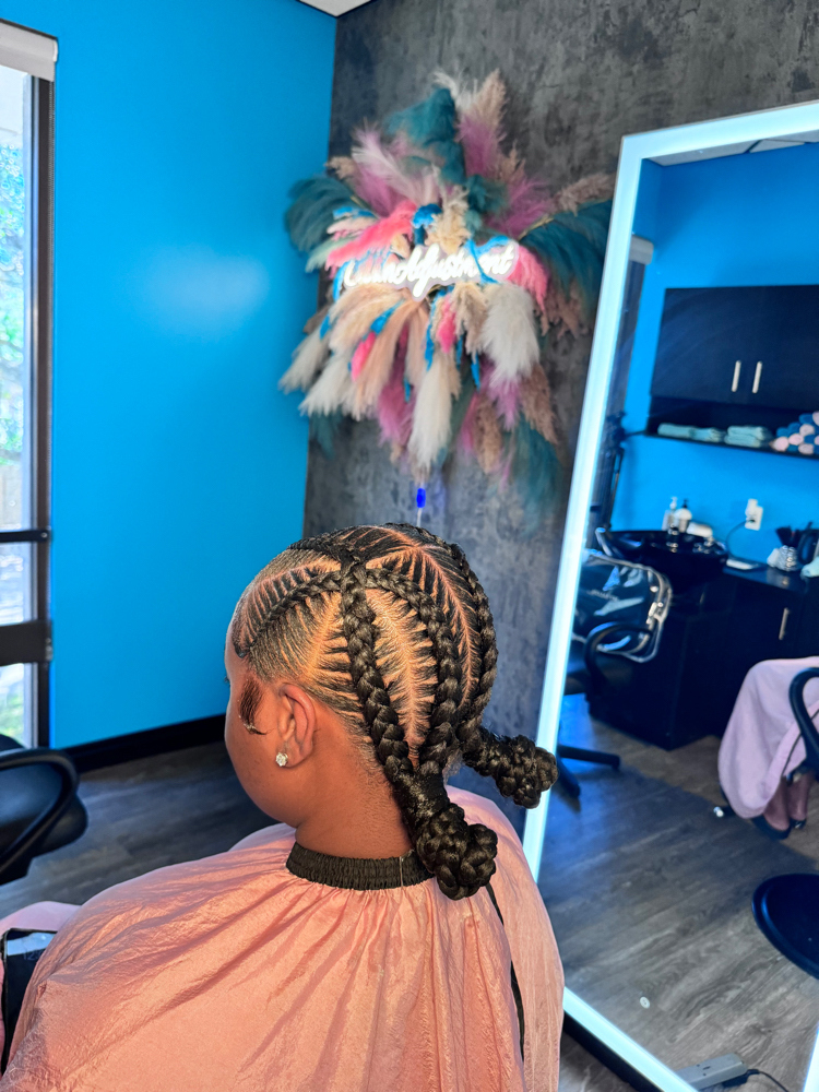 4 Feedin Braids