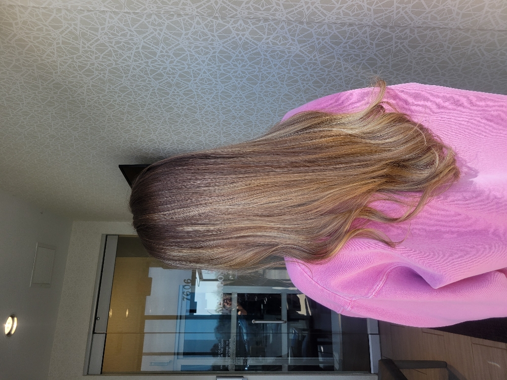 Long haircut