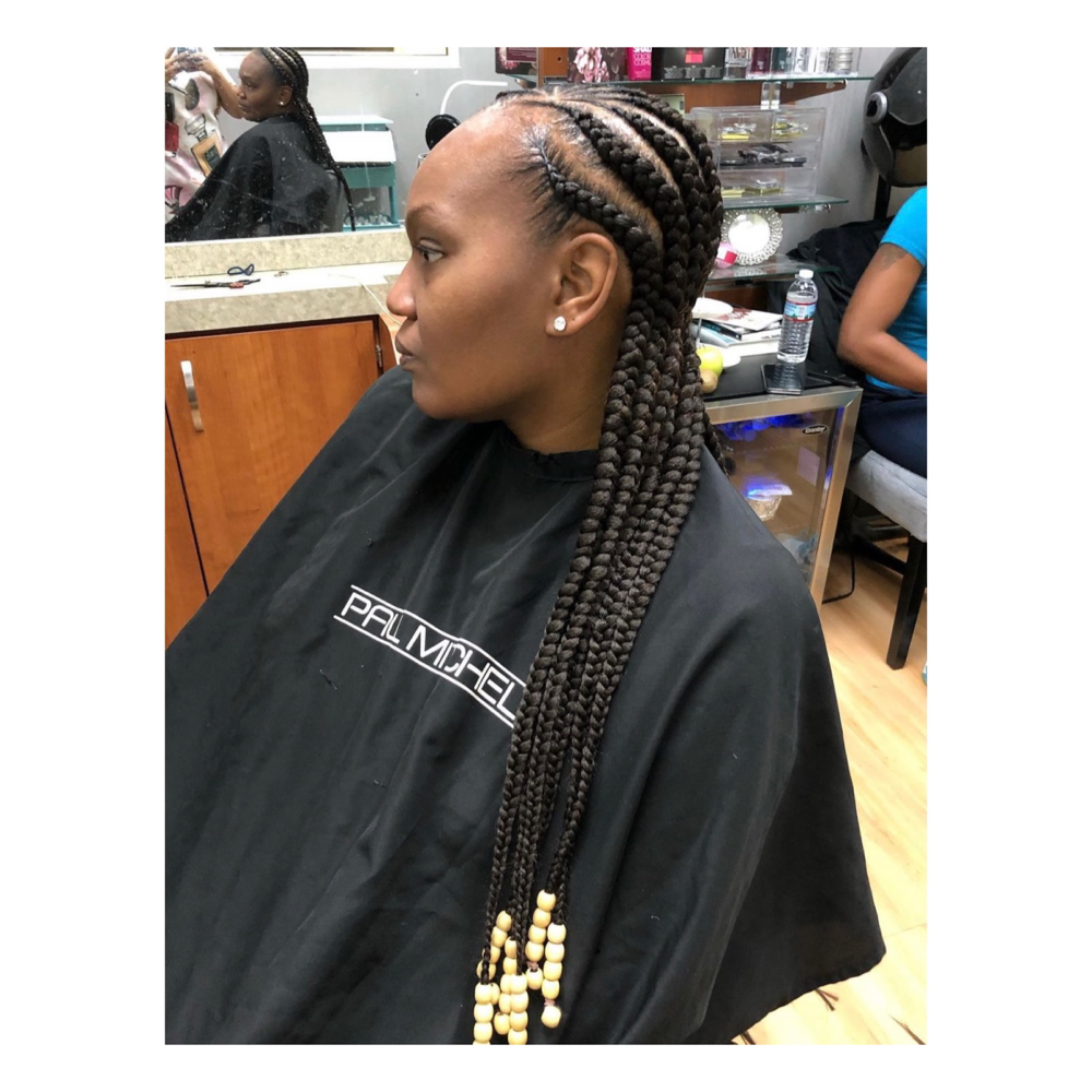 4-6 Feed In Braids