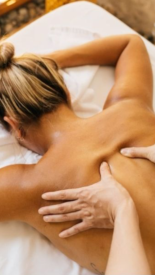 Deep Tissue Massage + Hot Stone