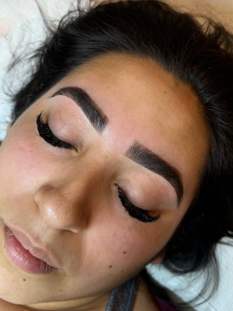 Brow Wax and Hybrid Stain