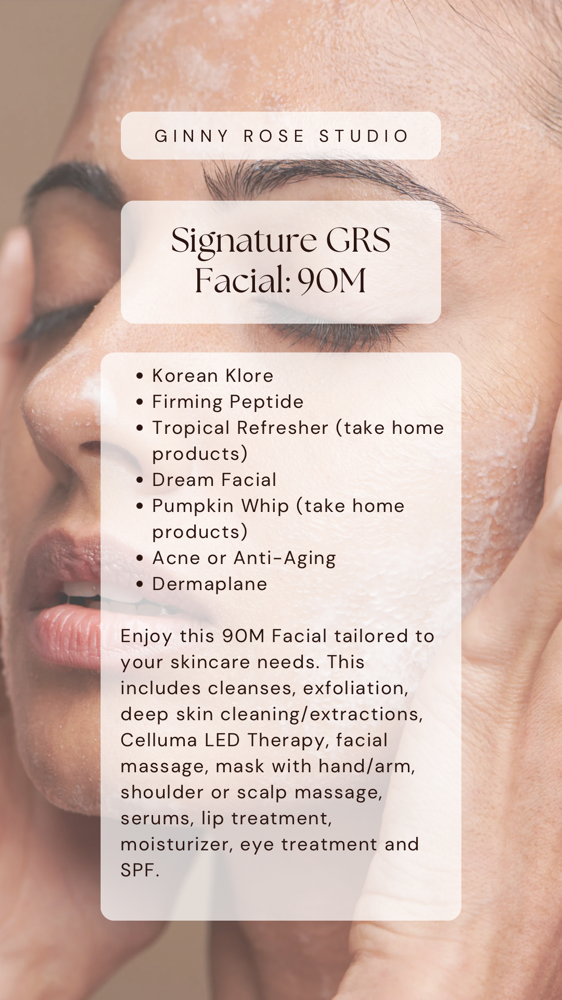 Signature GRS Facial: 90M