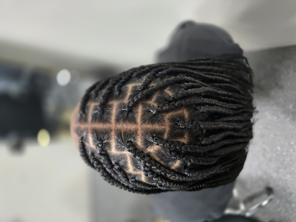 Medium Knotless Box Braids