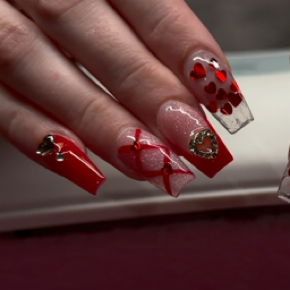 Coffin Shape at Nailz By Liz in Plainfield, IL