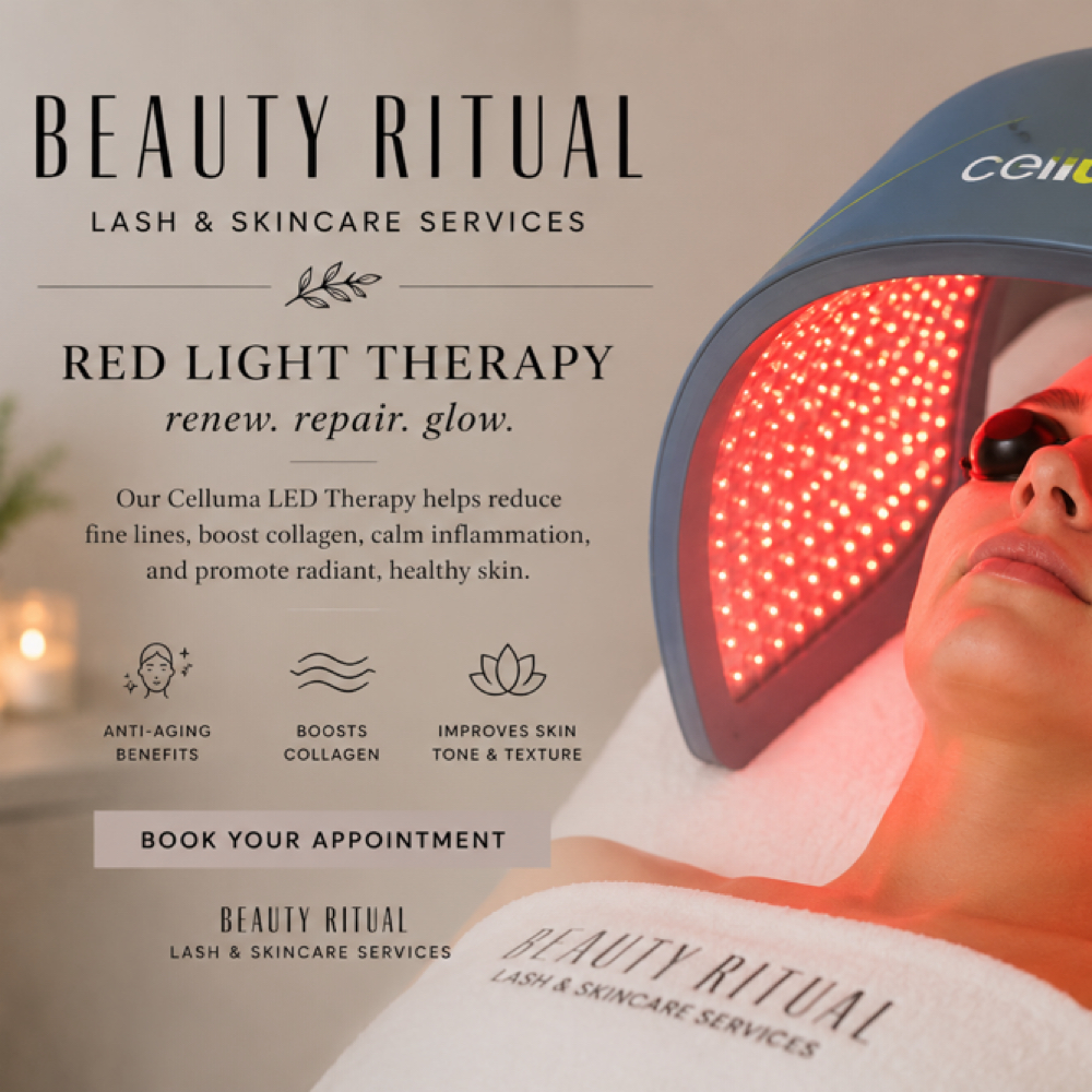 Red light therapy at Beauty Ritual in Pensacola, FL