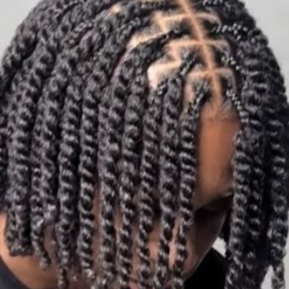 Loose Braids/Twists Full Head at Empire Stylez Beauty & Barber Shop in Cookeville, TN