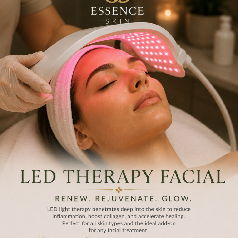 LED Therapy Facial at ESSENCE SKIN in Chelmsford, MA