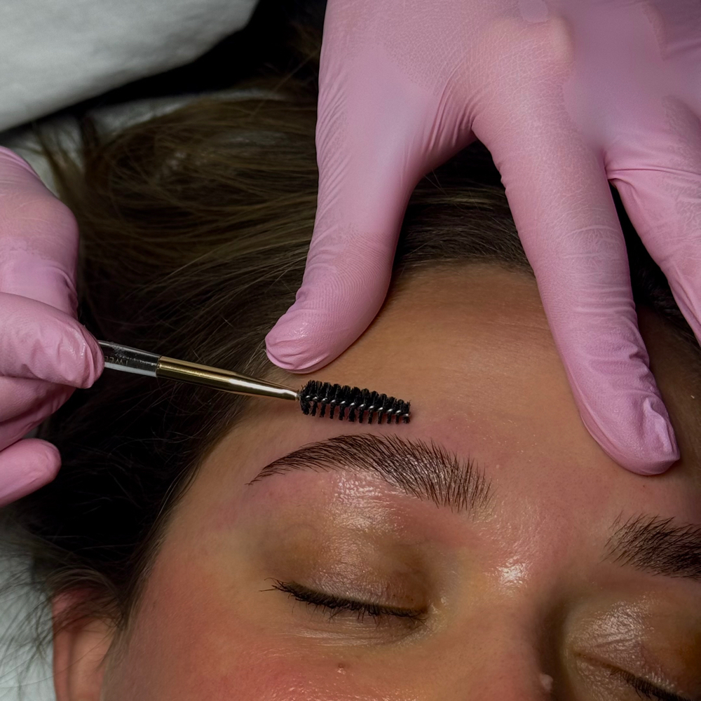 Brow Lamination, Wax, & Tint at Aura Bella in Collierville, TN